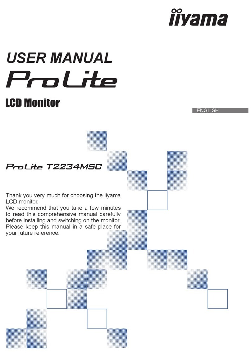 Iiyama ProLite T2234MSC User manual