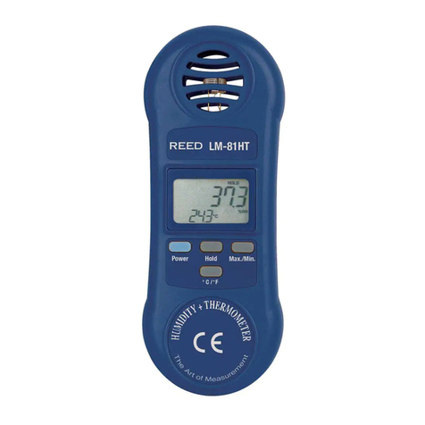 Reed Instruments LM-81HT User manual