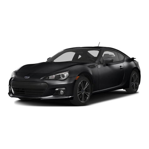 Subaru 2015 BRZ User manual