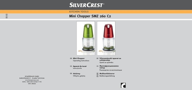 Silvercrest SMZ 260 C2 operating instructions