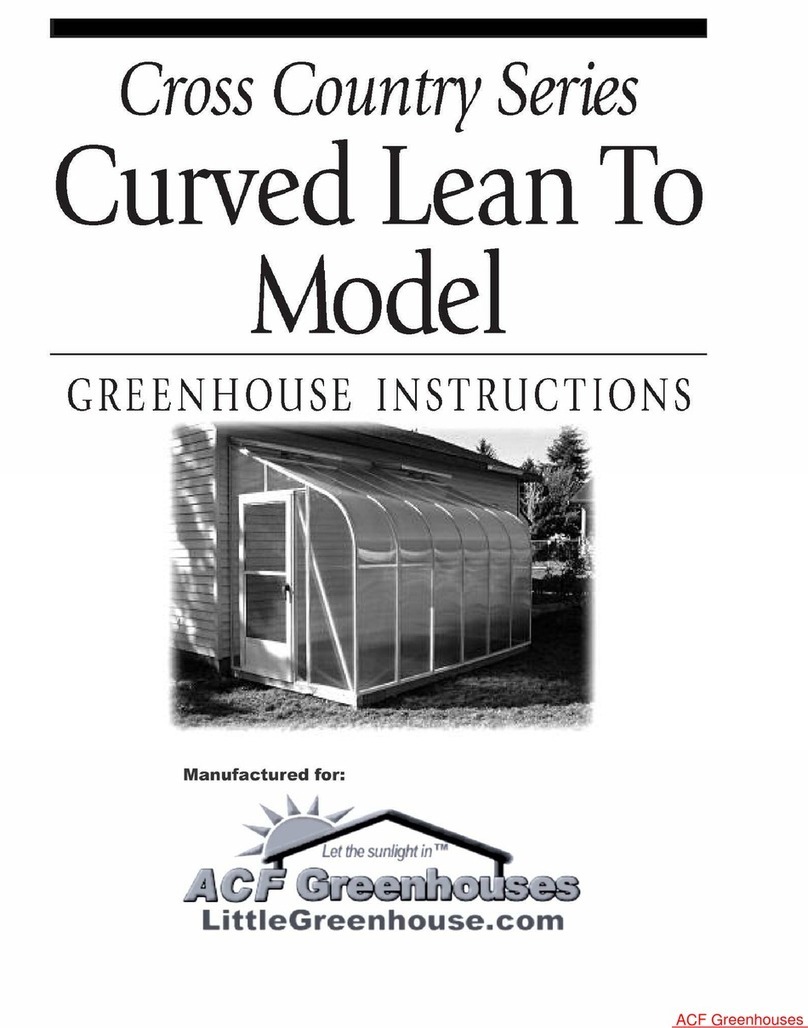 ACF Greenhouses Cross Country Series instructions