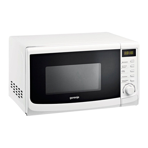 Gorenje MMO 20 DW User manual