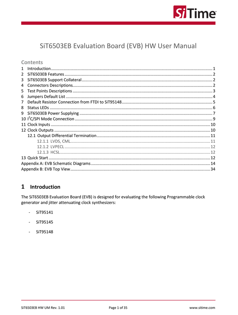 SiTime SiT6503EB user manual