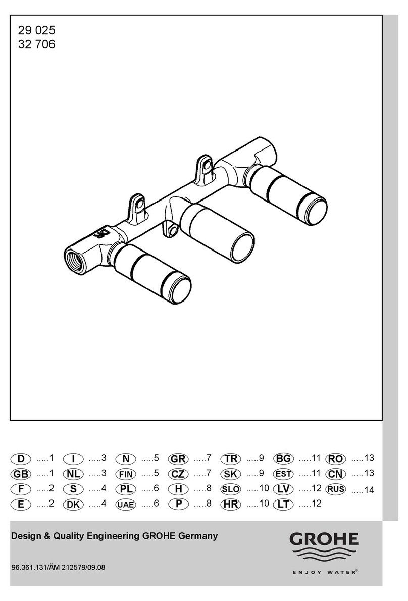 Grohe 29 025 manual