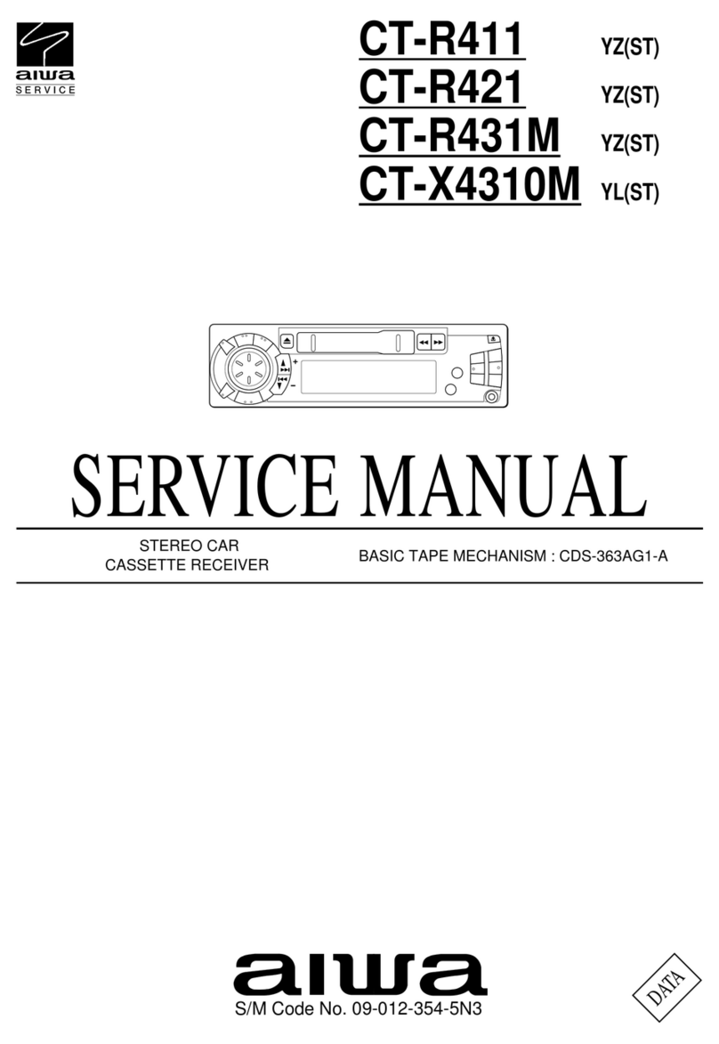 Aiwa CT-R411 User manual