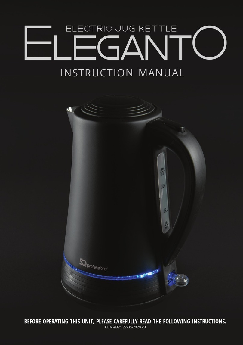 SQ Professional ElegantO instruction manual