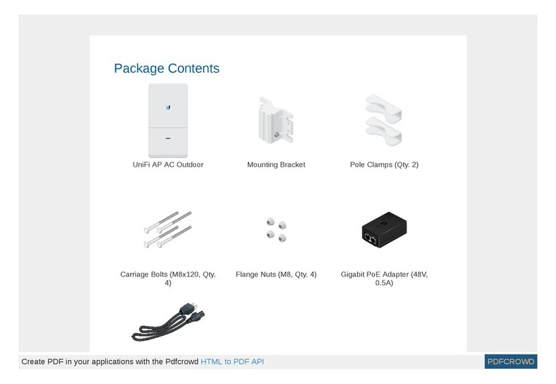 Ubiquiti UniFi AP AC Outdoor User manual