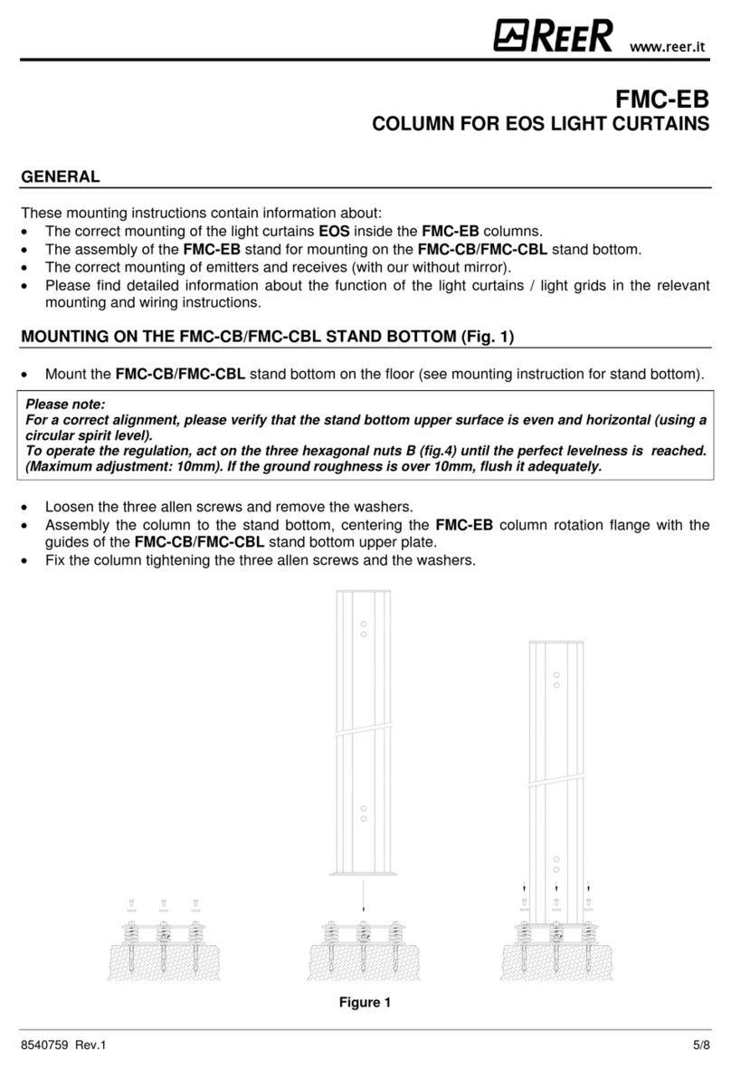 Reer FMC-EB Series User manual