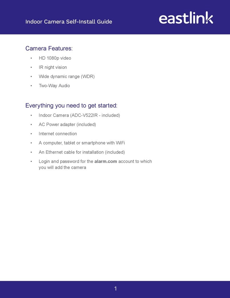 EastLink ADC-V522IR Self-install guide