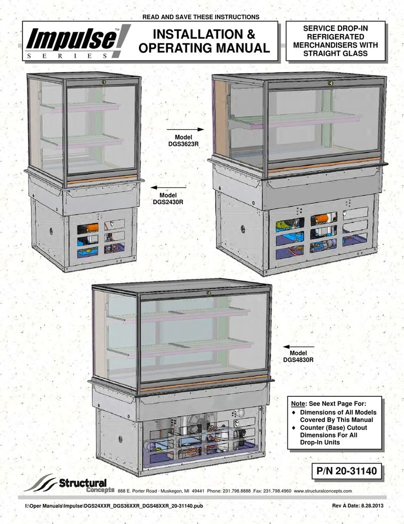 Structural Concepts Impulse Series Installation instructions