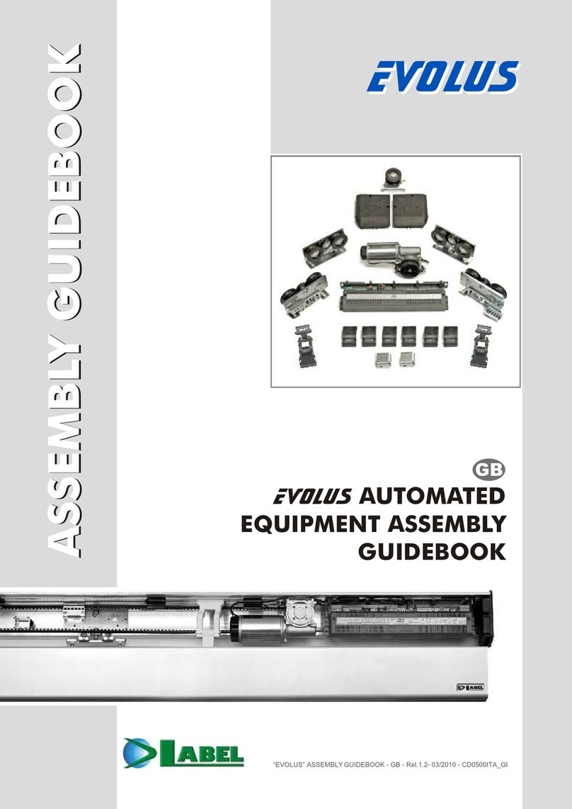 Label EVOLUS Manual