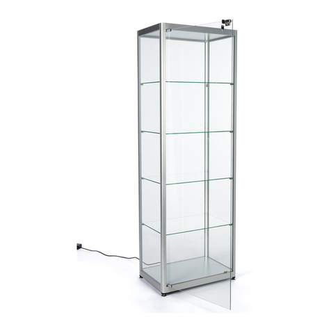 Displays2go DCKDMT Assembly instructions