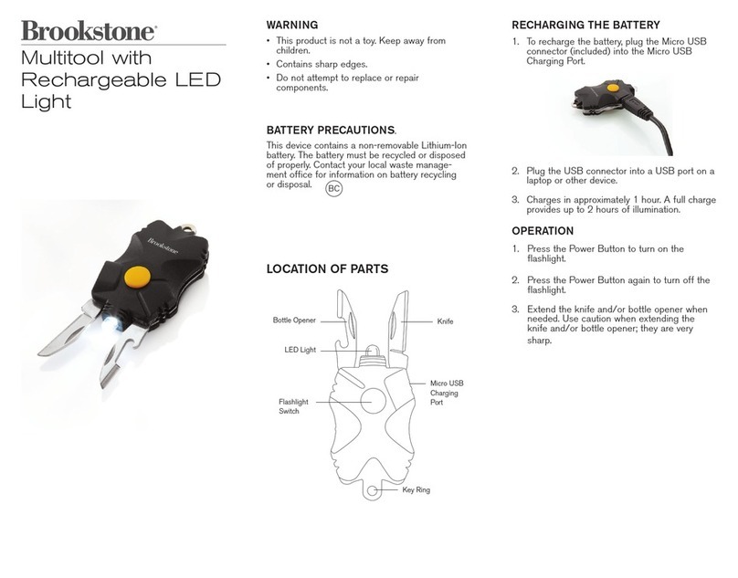 Brookstone 322667 User manual