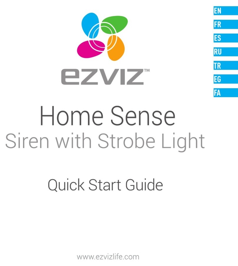 Ezviz Home Sense quick start guide
