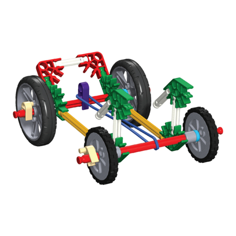 KNEX RUBBER BAND RACER User manual