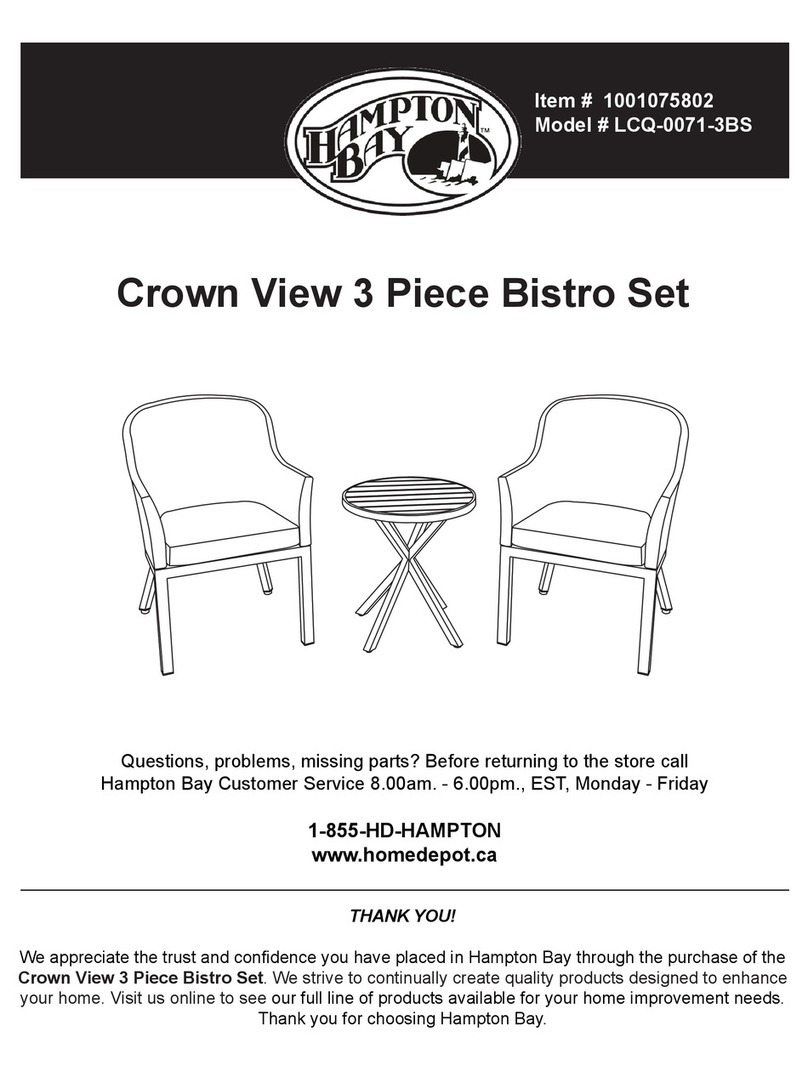 HAMPTON BAY Crown View LCQ-0071-3BS User manual HAMPTON BAY Crown View LCQ-0071-3BS User manual