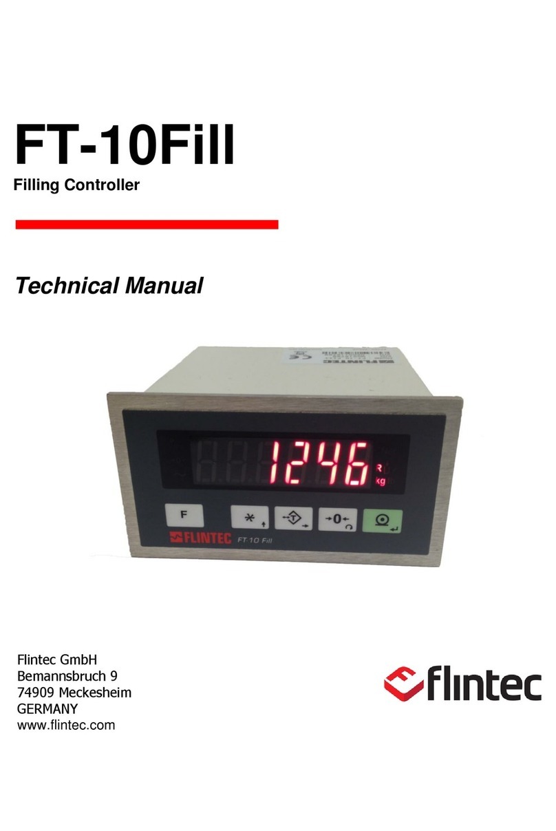 Flintec FT-10Fill Series Technical manual