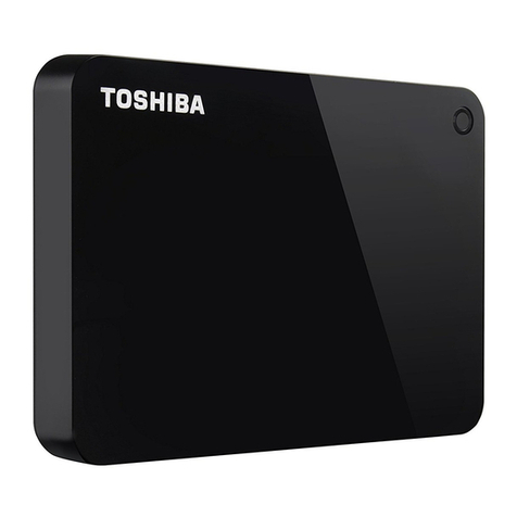 Toshiba CANVIO ADVANCE User manual Toshiba CANVIO ADVANCE User manual