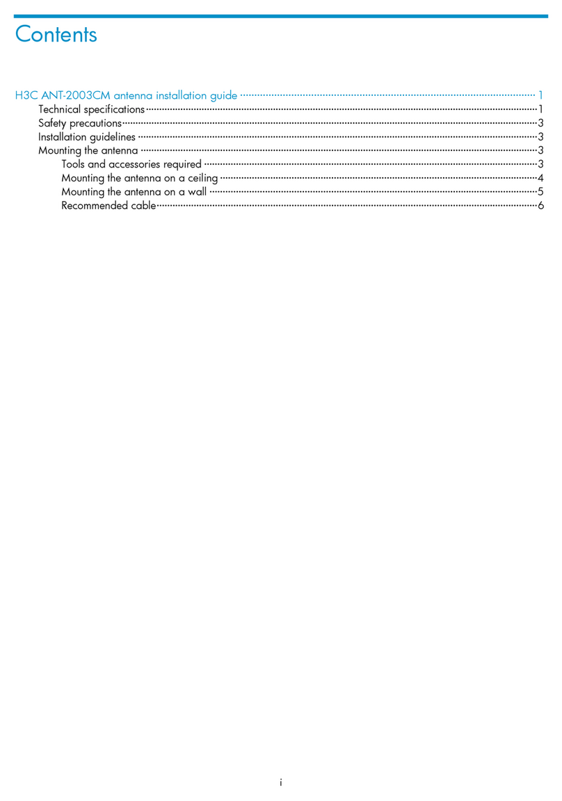 H3C ANT-2003CM User manual H3C ANT-2003CM User manual