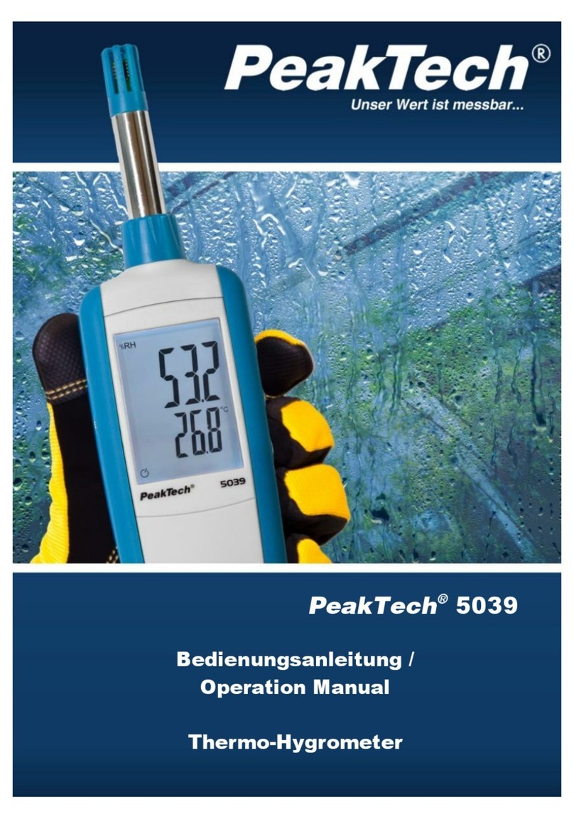 PeakTech 5039 User manual