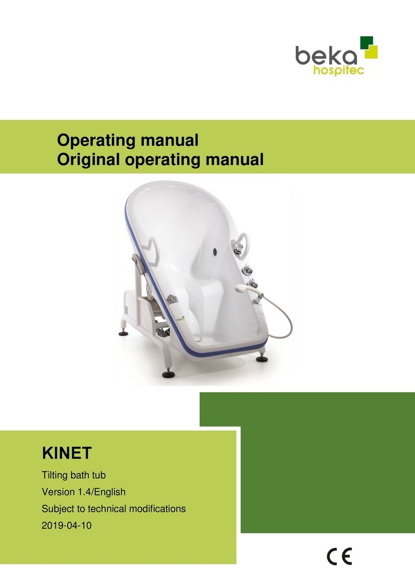 Beka Hospitec KINET operating manual