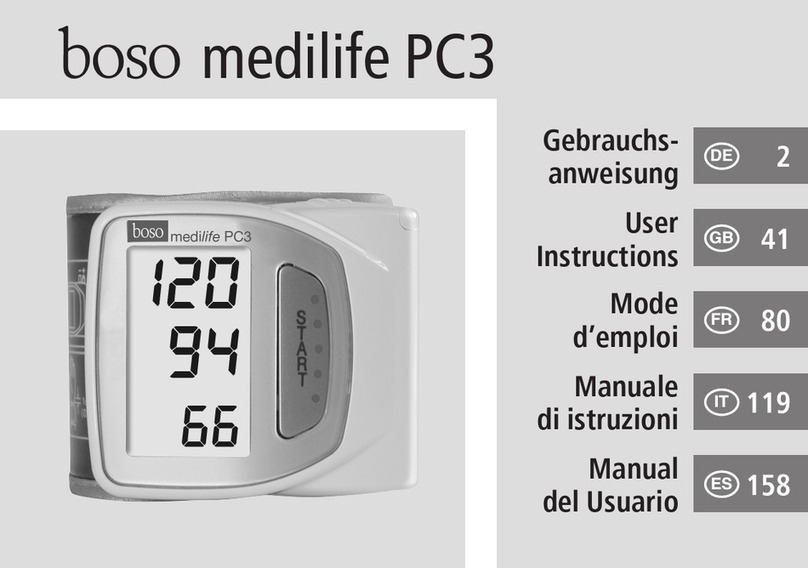 boso Medilife PC 3 User instructions boso Medilife PC 3 User instructions