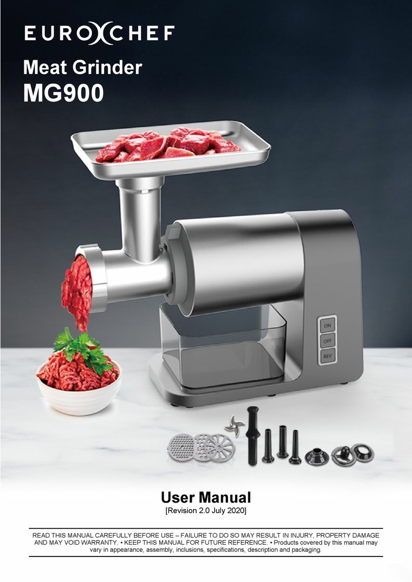 Euro Chef MG900 user manual
