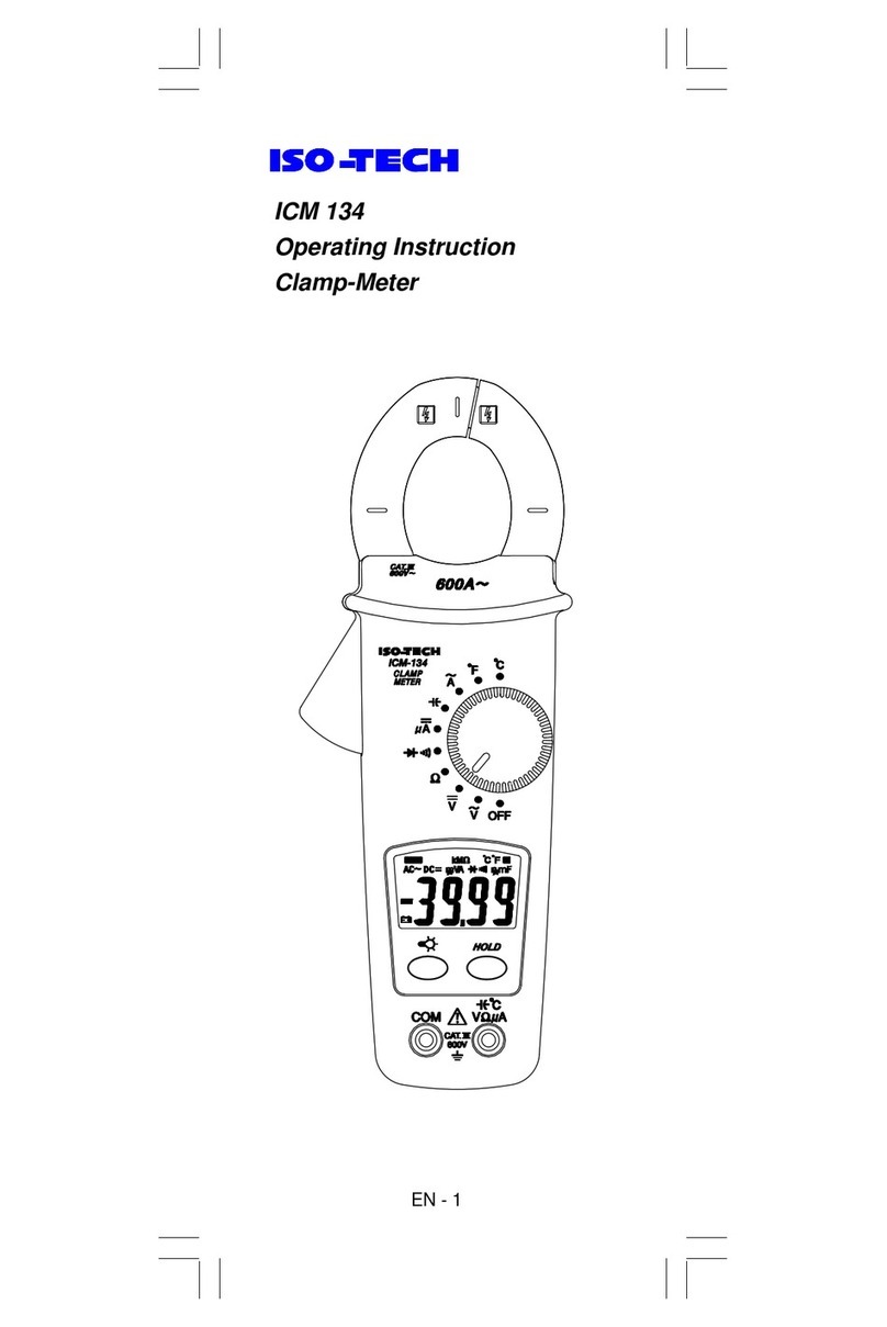 Isotech ICM 134 User manual