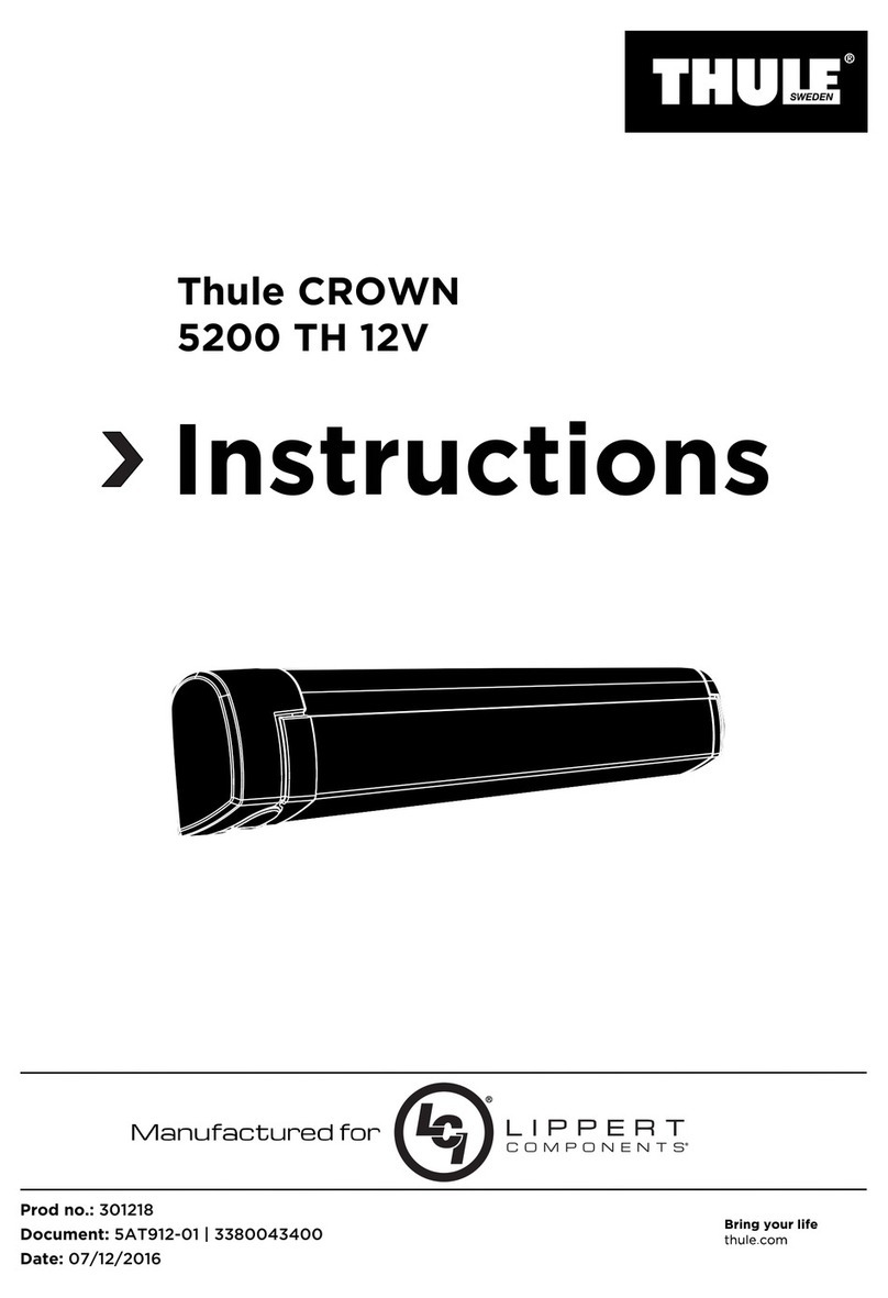 Thule CROWN 5200 TH User manual