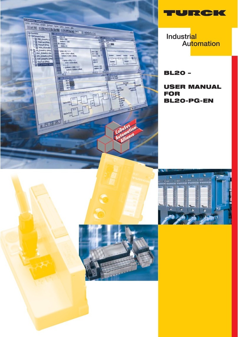 turck BL20 User manual