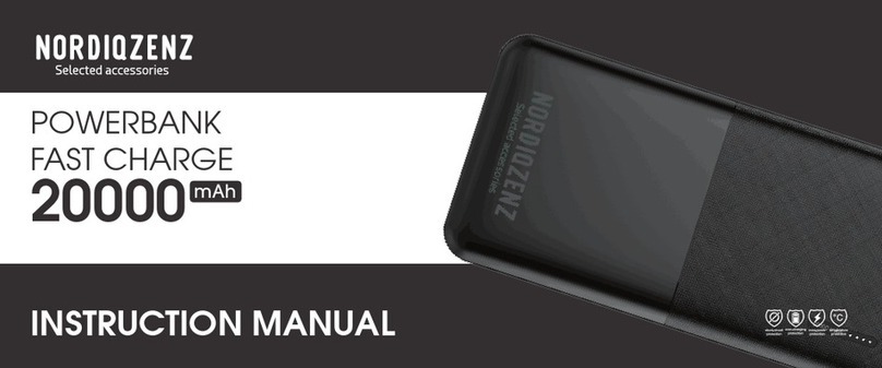 NORDIQZENZ PB20000 instruction manual