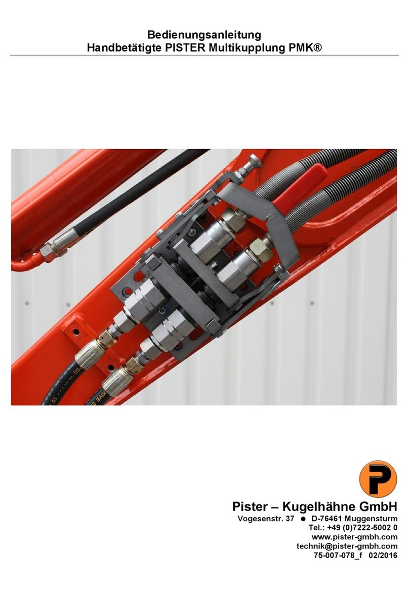 PISTER Multicoupler PMK operating manual