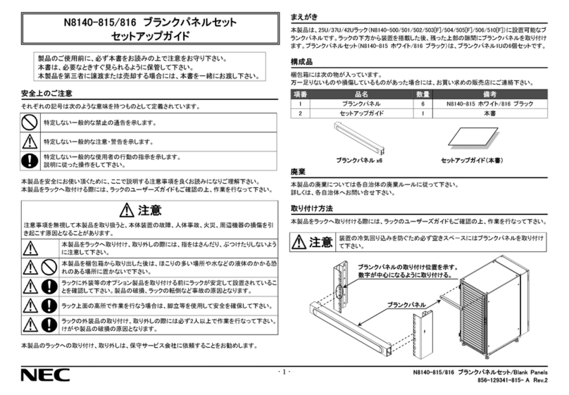 NEC N8140-815 User manual NEC N8140-815 User manual