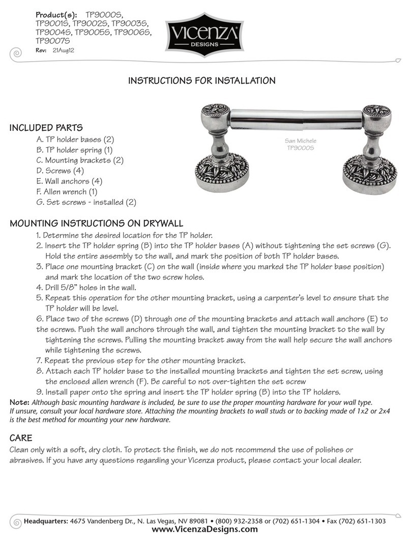 Vicenza Designs TP9000S Guide