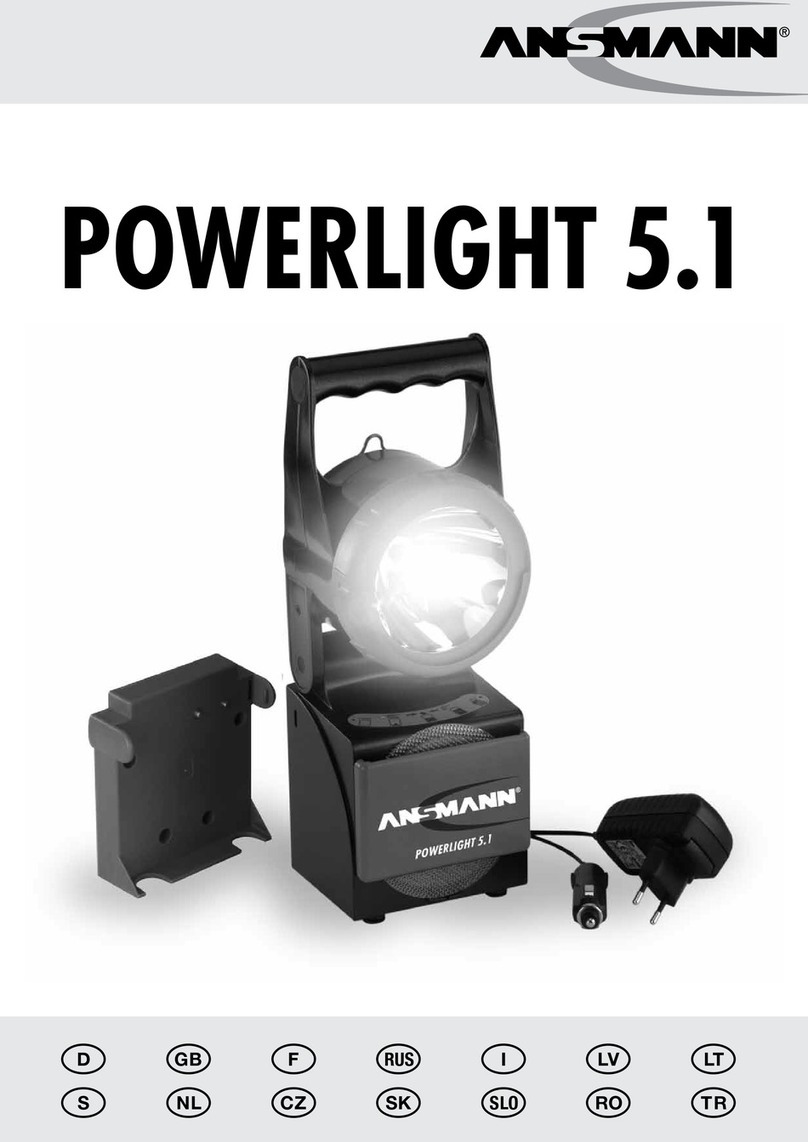 ANSMANN POWERLIGHT 5.1 User manual