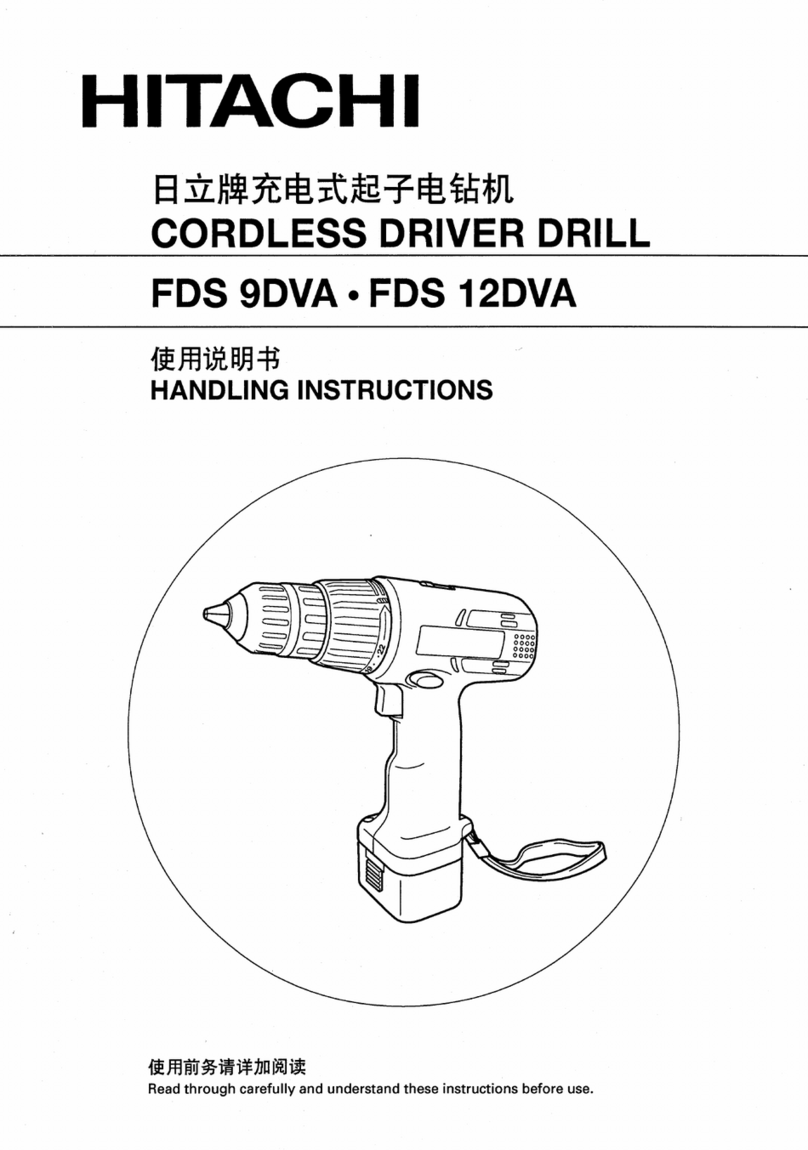Hitachi FDS 9DVA Handling instructions