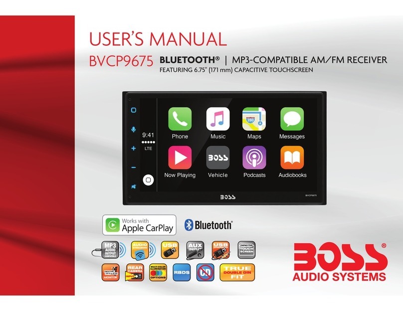 Boss Audio Systems BVCP9675 user manual