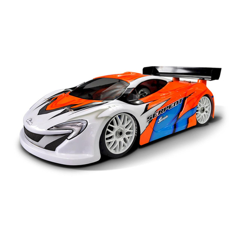 Serpent SRX8 GT TQ instruction manual