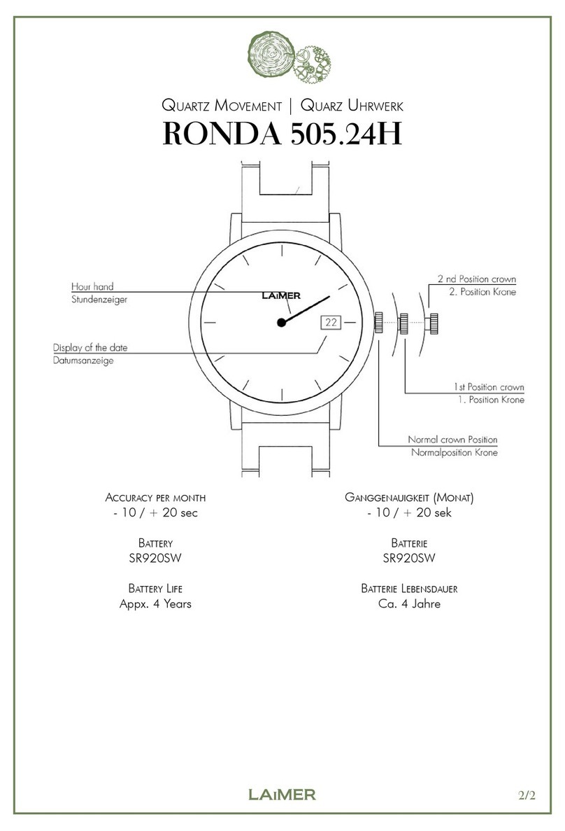 LAIMER RONDA 505.24H instruction manual