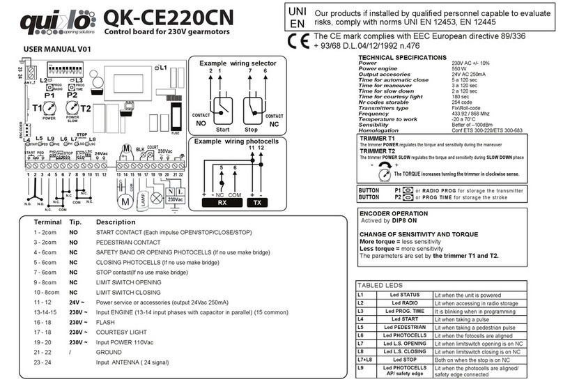quiko QK-CE220CN user manual