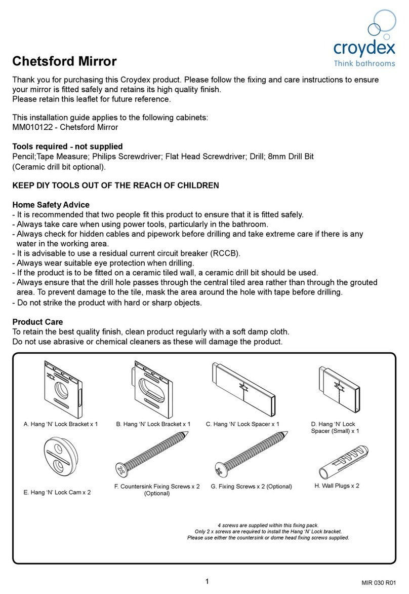 Croydex Chetsford User manual
