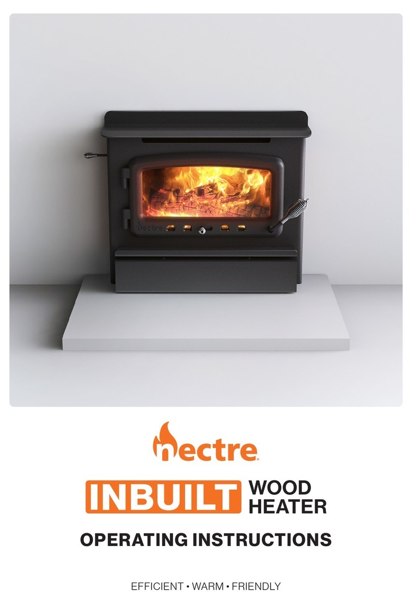 Nectre Fireplaces INBUILT operating instructions