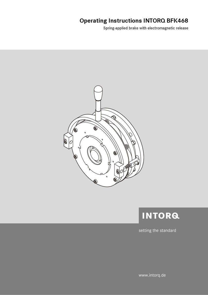 INTORQ BFK468 User manual