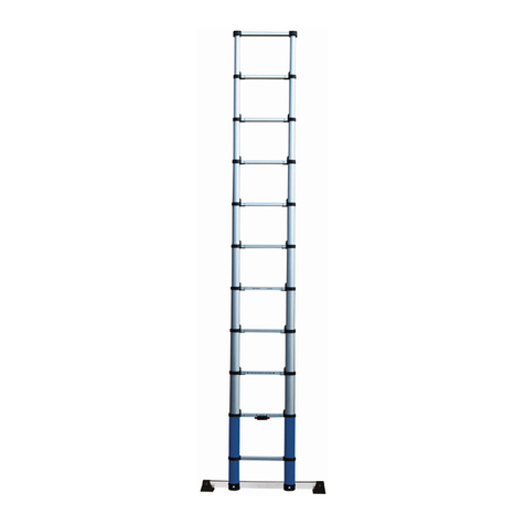 Werner Telescopic Extension Ladder Series User manual