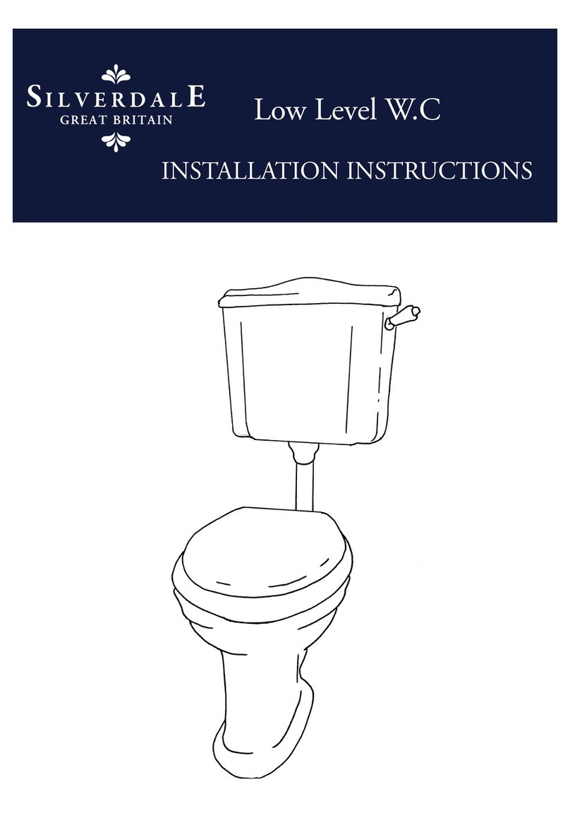 Silverdale Belgravia Low Level installation instructions