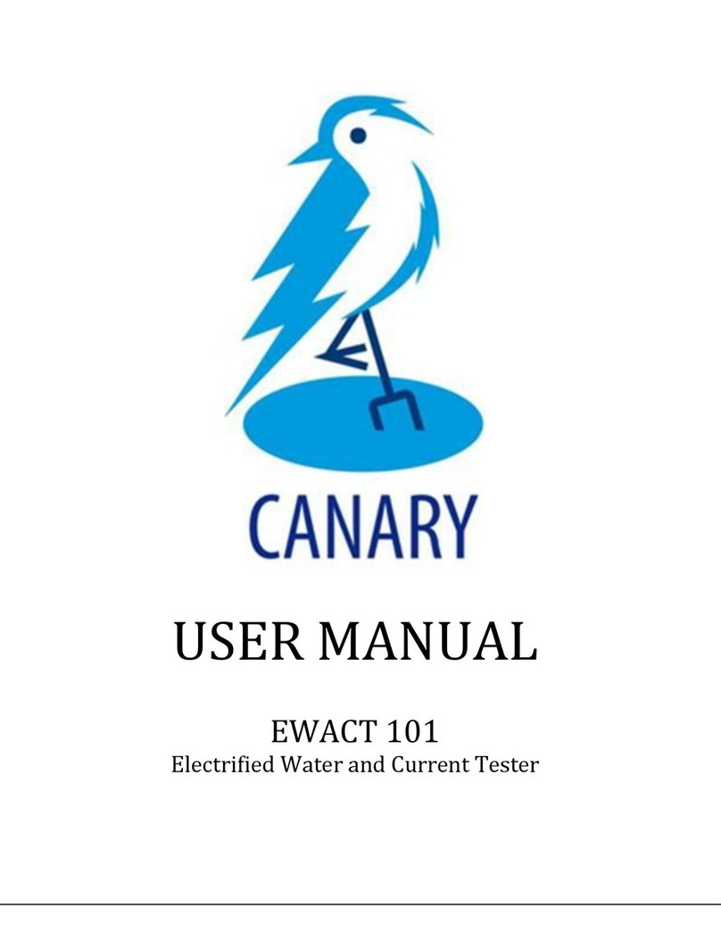 Canary EWACT 101 user manual