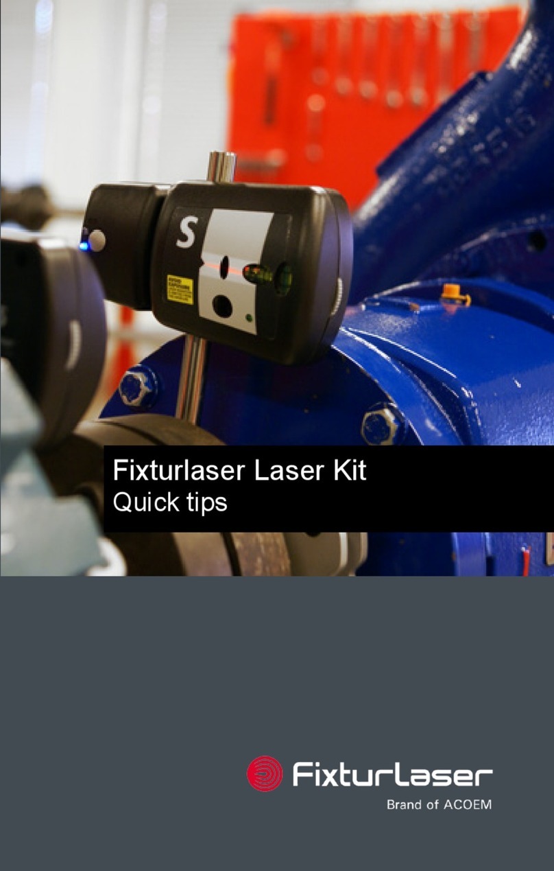 ACOEM Fixturlaser Laser Kit Quick tips ACOEM Fixturlaser Laser Kit Quick tips