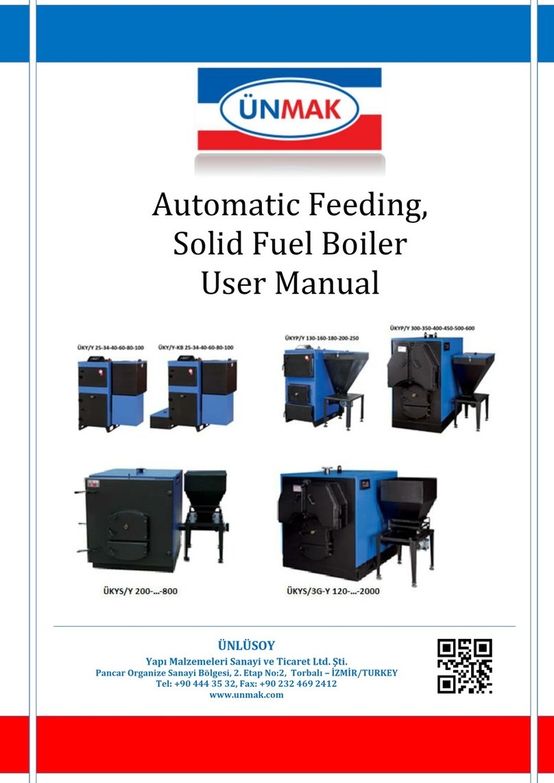 UNMAK UKY/Y 25 user manual
