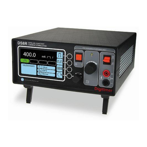 Digitimer DS8R Operator's manual