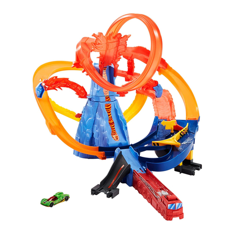 Mattel HotWheels VOLCANO ESCAPE User manual